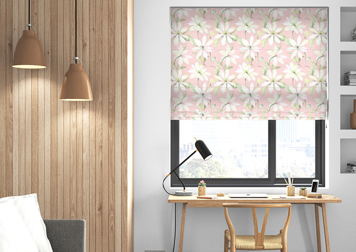 Olivia, Blossom - Roman Blind - Image 3
